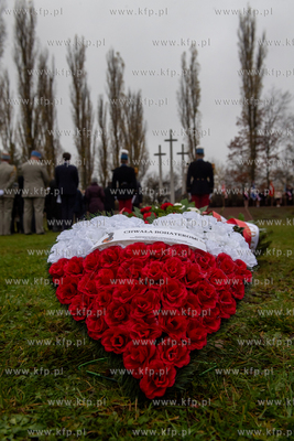 Wojskowy Cmentarz Francuski w Gdańsku. Uroczystości...