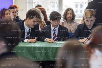 Przedstawiciele pomorskich szkół ponadpodstawowych...