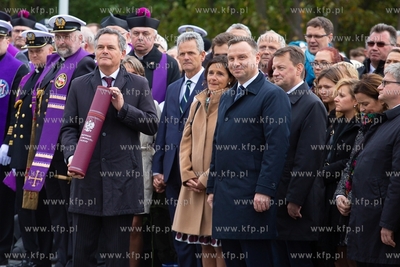 Gdynia, Cmentarz Marynarki Wojennej.  Uroczysty pogrzeb...