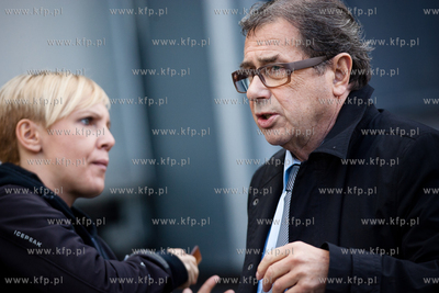 Gdynia. Plan zdjeciowy filmu pt Uklad Zamkniety w rezyserii...