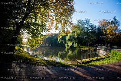 Gdansk. Sloneczne jesienne popoludnie w Parku Orunskim.
17.10.2012
fot....