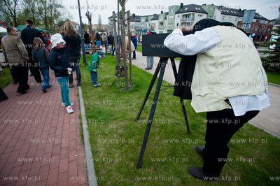 Obchody Swieta Konstytucji 3 Maja w Pruszczu Gdanskim.
Nz...