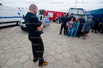 Gdynia. Skwer Kosciuszki. Festyn i pokazy zorganizowany...