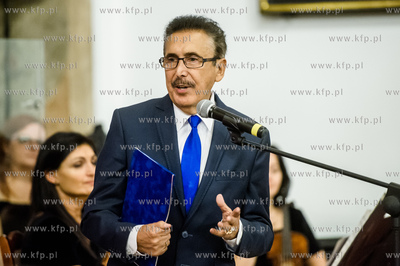 Gdansk. Ratusz Glownomiejski. Uroczystosc wreczenia...