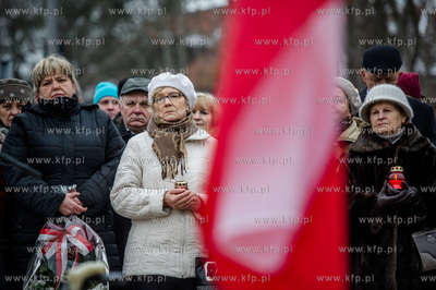 Pruszcz Gdanski. Uroczystosci upamietniajace 70 rocznice...