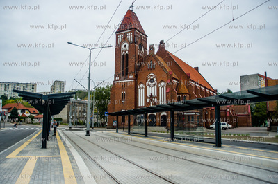 Gdansk. Siedlce. Ostatnie dni budowy linii tramwajowej...