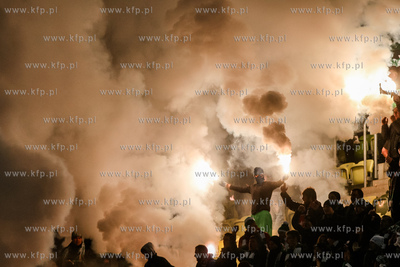 Stadion Energa Gdansk. Mecz o mistrzostwo Ekstraklasy....
