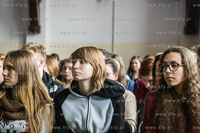 Gdansk. VIII Liceum Ogolnokształcace. Lekcja edukacji...