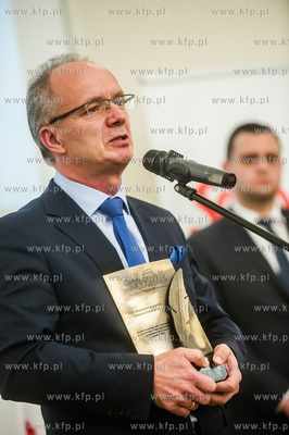 Gdańsk. Siedziba NSZZ Solidarność. Sala Akwen. Uroczystość...