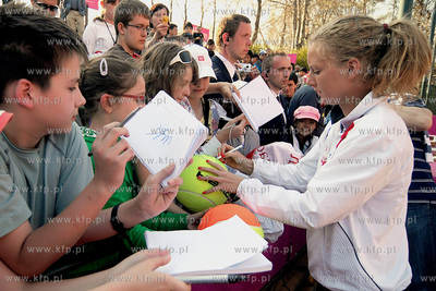 Korty Tenisowego Klubu Sportowego ARKA w Gdyni. Polska...