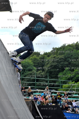 Gdansk. Plac Zebran Ludowych. Festiwal Sportow Ekstremalnych...