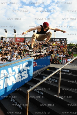 Gdansk. Plac Zebran Ludowych. Festiwal Sportow Ekstremalnych...