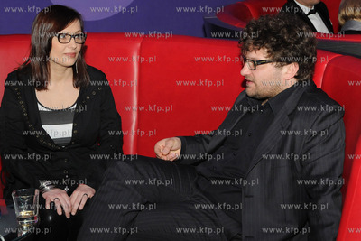 Warszawa, Zlote Tarasy. Premiera filmu Uklad Zamkniety...