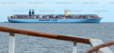 Najwiekszy kontenerowiec swiata Maersk Mc-Kinney Moller...