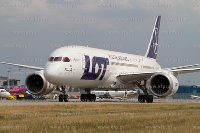 Port Lotniczy Gdansk. Boeing 787-800 Dreamliner Polskich...