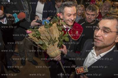 Zaprzysiezenie Roberta Biedronia na prezydenta Slupska.
06.12.2014
Fot....