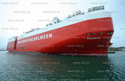 Samochodowiec Toronto w Porcie Gdynia. 2009 fot. Piotr...
