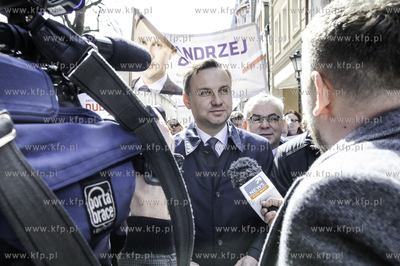 Tczew. Spotkanie kandydata PiS na prezydenta RP, Andrzeja...