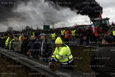 Ogólnopolski protest rolników. Akcja rolników z...