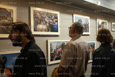 Gdansk 10.07.2025 Wernisaz wystawy Karoliny Misztal...