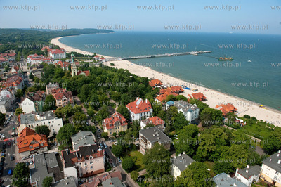 Sopot z lotu ptaka. 28.06.2009 fot. Kacper Kowalski...