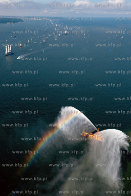 Tall Ships' Races 2009 w Gdyni z lotu ptaka. Zlot Wielkich...