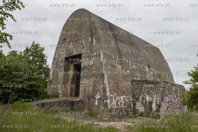 Schron przy ul. Zawodzie na gdańskiej Olszynce. 
06.06.2020
fot....