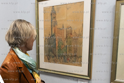 Wernisaż wystawy malarstwa Erwina Elstera w Domu Wiedemanna...