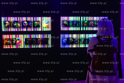 Wernisaż wystawy Jacka Kornackiego "Ślady i znaki...