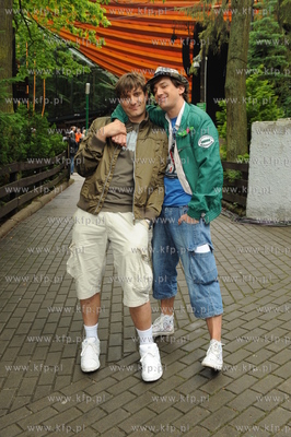 Top-Trendy, drugi dzień prób. Nz od lewej Maciej...