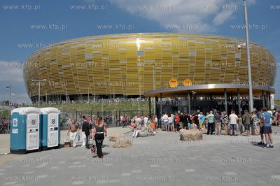 Dzien otwarty nowego gdanskiego stadionu PGE Arena,...