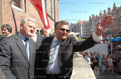 Wizyta prezydenta Litwy Valdasa Adamkusa i prezydenta...