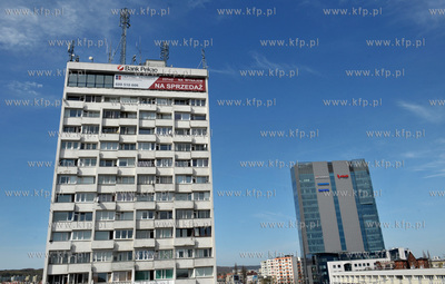 Gdansk Wrzeszcz. Wiezowce Olimp i Neptun.. 23.04.2015...