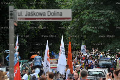 Gdansk Wrzeszcz, swieto ul. Jaskowa Dolina. Parada...