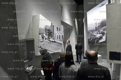 Prezentacja wystawy stałej Muzeum II Wojny Światowej...