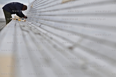 Sopot. Przygotowania do sezonu na molo. Nz wymiana...