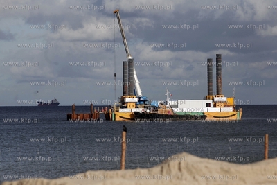 Sopot. Okolice Lazienek Polnocnych. Wyprowadzenie wód...
