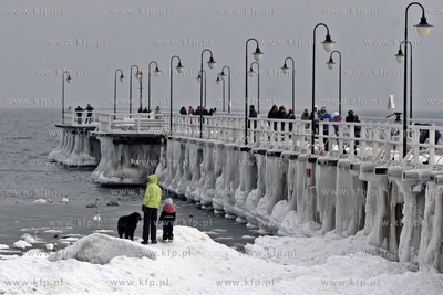 Niedziela na plazy w Gdyni Orlowie.
02.02.2014
fot....