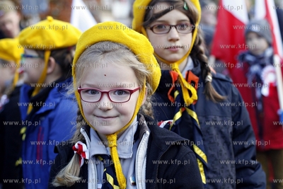 Gdansk. Parada na Swieto Niepodleglosci.
11.11.2014
fot....