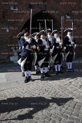 Gdańsk. Plac między Złotą Bramąi Katownią. Historyczna...