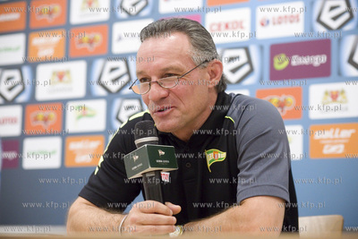 Konferencja prasowa przed meczem Lechia Gdańsk Legia...