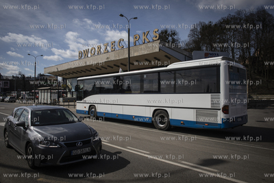 Gdańsk. Dworzec autobusowy PKS.  29.03.2019 Fot. Krzysztof...