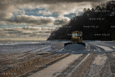 Plaża w Babich Dołach.
27.01.2023
fot. Krzysztof...