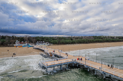 Molo w Gdańsku Brzeźnie otwarte po remoncie.
23.12.2025
fot....