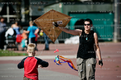 Gdansk. Plac Zebran Ludowych. XIII Festiwal Latawca.
11.09.2011
fot....