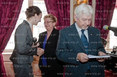 Gdansk. Dom Uphagena. Wreczenie nagrod Miasta Gdanska...
