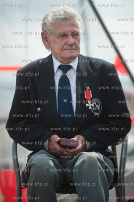 Sopot. Plaza przy Sopockim Klubie Zeglarskim. Ceremonia...