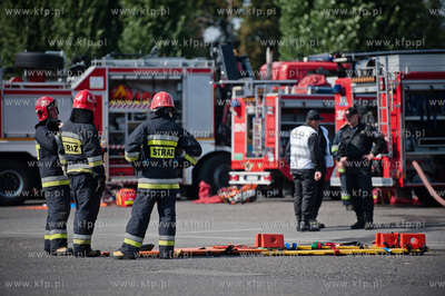 Gdansk. Teren bazy autobusowej ZKM przy ul. Hallera....