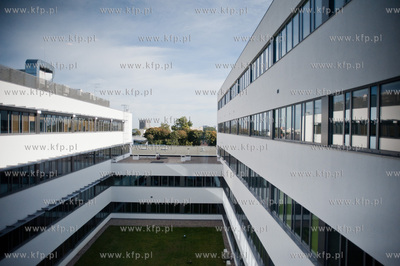 Gdansk. Nowo otwart wydzial Biologii Uniwersytetu Gdanskiego....