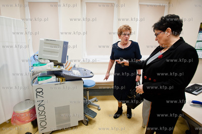 Gdansk. Uroczystosc zakonczenia II etapu rozbudowy...